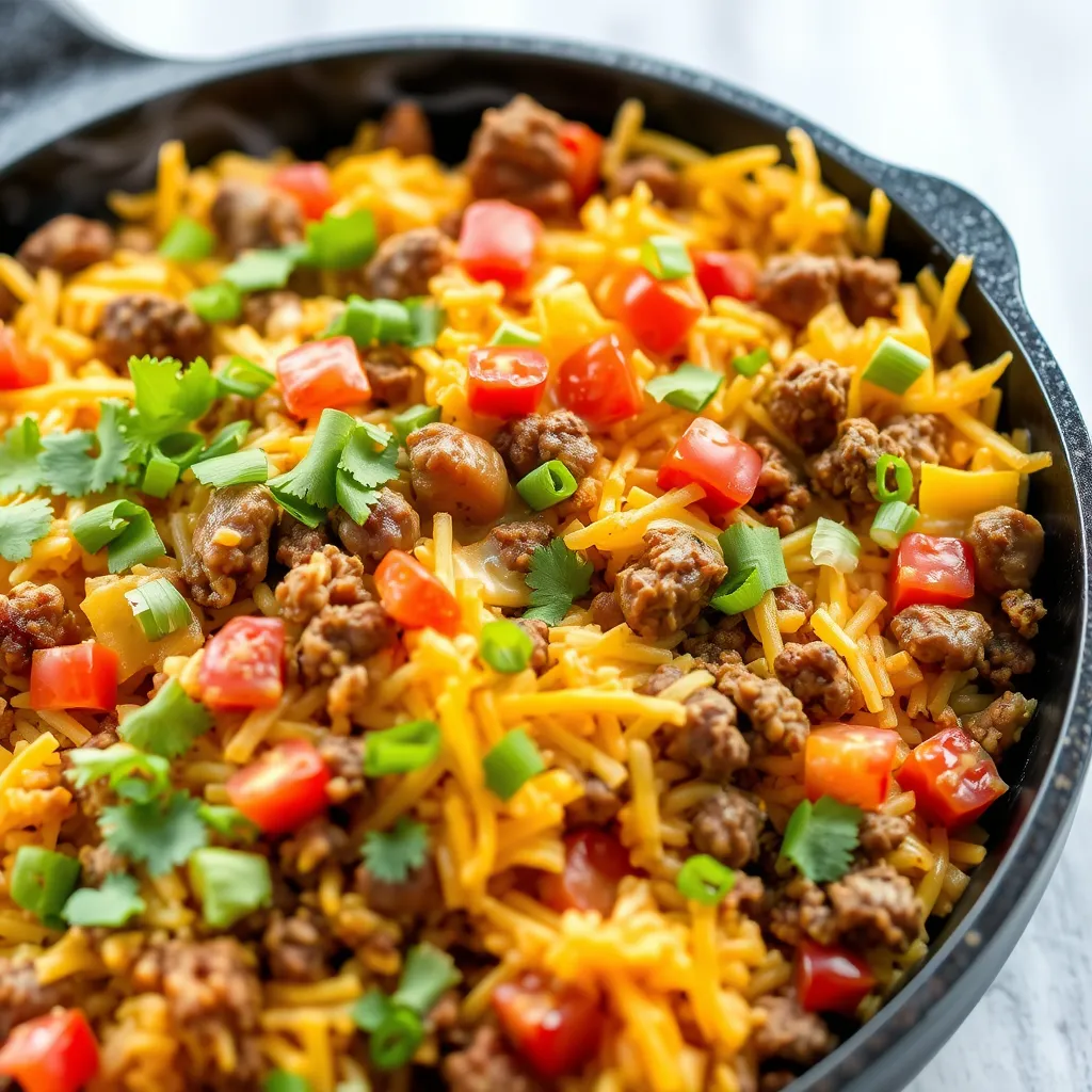 Skillet Taco Rice