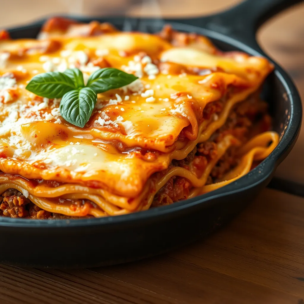 Skillet Lasagna