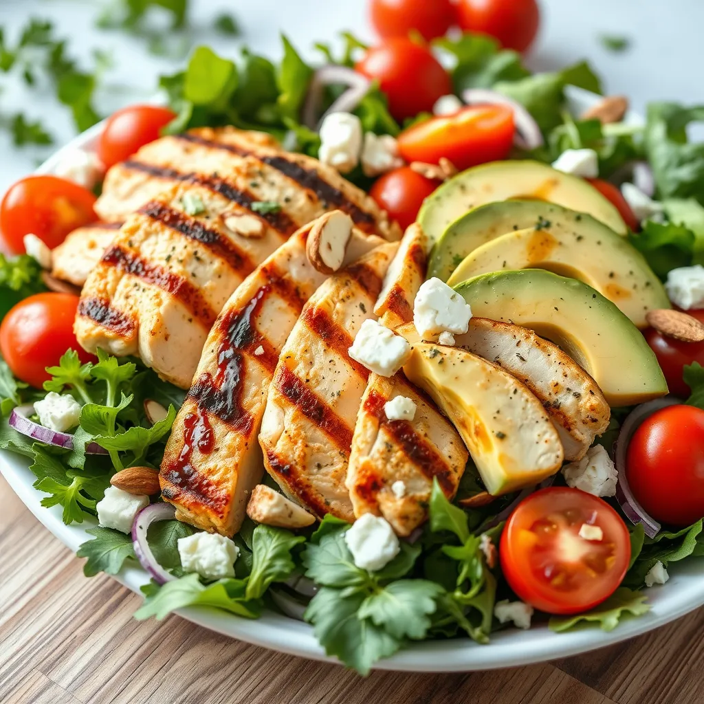 Grilled Chicken Salad